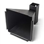 GUGULUZA Porte Cible Conique 14x14 cm Supports de Cible Metallique Noir