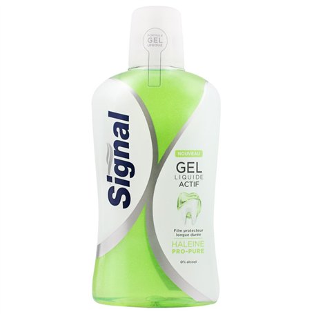 Signal Bain de Bouche Gel Liquide Haleine Pro-Pure 500ml