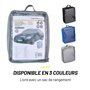 Dunlop Bache Voiture XL - Housse Voiture Universale 534 x 178 x 120 cm - Couverture Imperméable avec Cordon Élastique et Anneaux