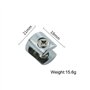 8 PCS Pince à Verre, Support étagère Pince réglable Pince pour verre, Pince Support en Alliage de Zinc Fixations Réglable Suppor