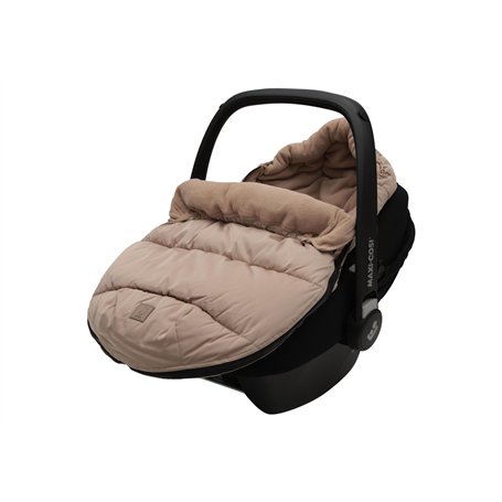 Jollein Chancelière Puffed - Biscuit - Pour porte-bébé