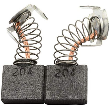 Balais de Charbon pour MAKITA GA9020 coupeuse/scie -- 7x18x16mm -- Avec arrêt automatique