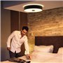 Philips Hue White Ambiance FAIR Plafonnier 39W - Noir (télécommande incluse), fonctionne avec Alexa, Google Assistant et Apple H