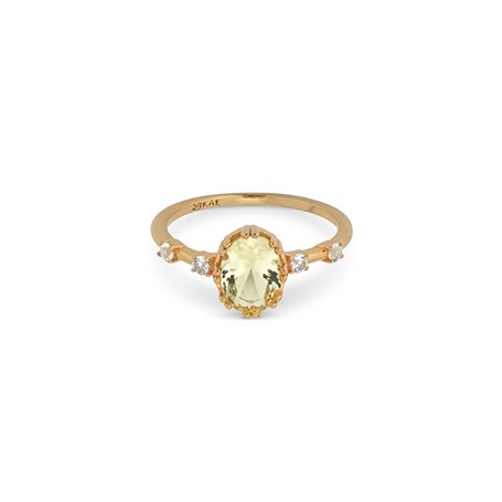 Bague Femme 24KAE 12406Y/58 Doré 18