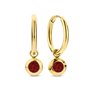 Boucles d´oreilles Femme CO88 Collection 8CE-70484 Doré Rouge
