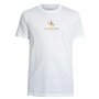 Calvin Klein T-Shirt Manches Courtes Homme Shadow Logo Tee Regular Fit, Blanc (Bright White), L