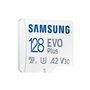 Samsung Carte mémoire microSD Evo Plus 128 Go SDXC U3 Classe 10 A2 130 Mo/s avec Adaptateur Version 2021 (MB-MC128KA/EU)