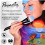 Mehron Paradise Makeup AQ - Palette de 8 couleurs (Basic) | Palette de peintures corporelles et visage magnétiques rechargeables
