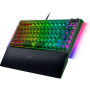 Razer BlackWidow V4 75% Phantom Green Edition - Clavier mécanique de Jeu remplaçable à Chaud (Touches tactiles, Roulette média, 