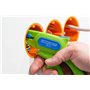 WEICON TOOLS Pince à dénuder No. 5 Green Line | Matières premières durables | Pince à dénuder automatique de 0,2 à 6,0 mm².