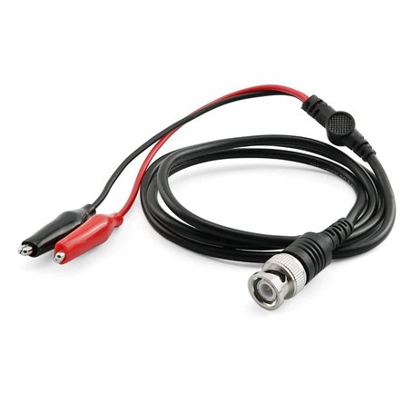 1 pince crocodile pour sondes oscilloscopiques BNC vers pinces crocodiles pour oscilloscope