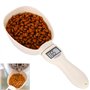 Cuillère Numérique pour Cuisson, Cuillère de Mesure Électronique avec Écran LCD, Cuillère à Mesurer pour Aliments de Chiens Chat
