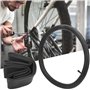 CHICIRIS Tube de Vélo de 18 Pouces, Chambres à Air de Vélo 18x1.50-1.75 Valve Schrader Remplacement des Chambres à Air en Caoutc