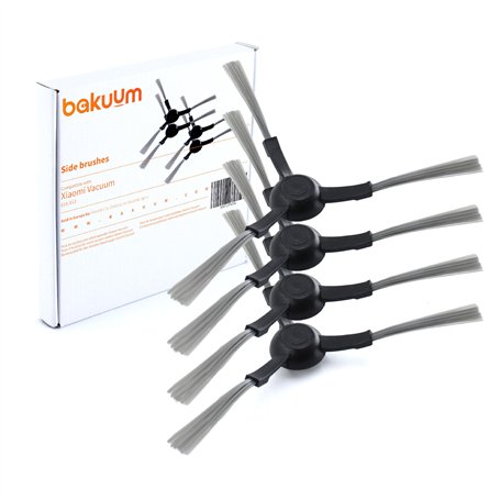 BAKUUM Lot de 4 brosses