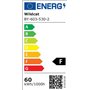 Ventilateur de Plafond Silencieux avec éclairage et Télécommande, Plafonnier LED Moderne à Intensité Variable avec Ventilateur,