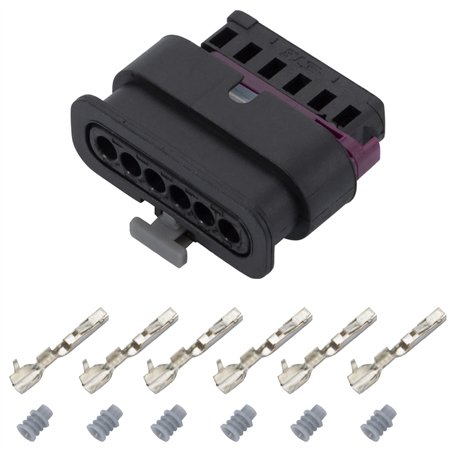 ZEALfix Connecteur de feu arrière 6 broches compatible avec BMW séries 1 2 3 4 F20 F21 F30 F31 F22 F23 F28 M2 F32 F33 F36