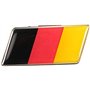 MOMOALA Jennifer Aluminium Allemand Allemagne Drapeau Badge Grille Emblème Autocollant De Voiture Décalque Décoration Universell