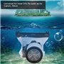 Sac de plongée pour Appareil Photo, Sac étanche pour Photographie sous-Marine Sac de plongée Universel jusqu'à 20 mètres scellé,