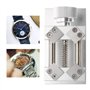 Outil de retrait de lunette de montres ouvre lunette de montre rouge/argent pour couverture arrière d'horloger de montres 38 40m