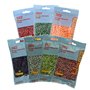 Hama Perles 9410 - Sachet d'environ 7 000 perles midi de 5 mm de diamètre - 7 couleurs tendance - Amusement créatif pour petits