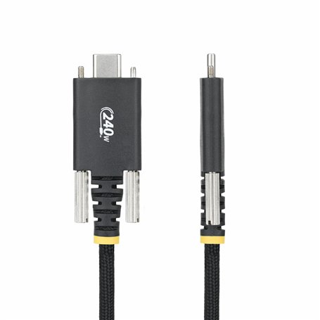 Câble de chargement USB Startech S2CEPR2M-USBSL-CABLE Noir 2 m