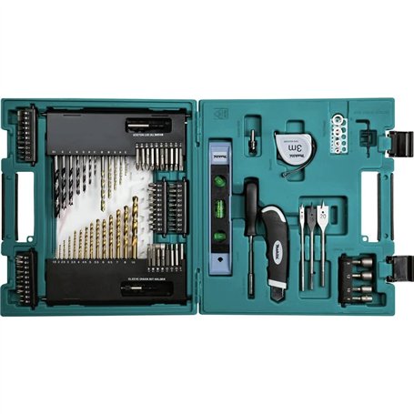Coffret ensemble accessoires 104 pièces MACCESS MAKITA -D-31778