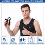 peinat 2 Pièces Muscleurs de Main Pince à Main Hand Grip avec Plage de Résistance Réglable 5-60 Kg pour La Récupération des Pati