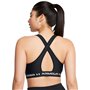 Under Armour Femme Crossback Mid Bra Shirt