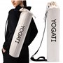 YOGATI Sac de Transport en Coton pour Tapis de Yoga et de Sport Avec Sangle Réglable - Pour Hommes et Femmes