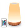 HOOMOOZ Lampe de Chevet Veilleuse LED Tactile avec 13 Couleurs RGB