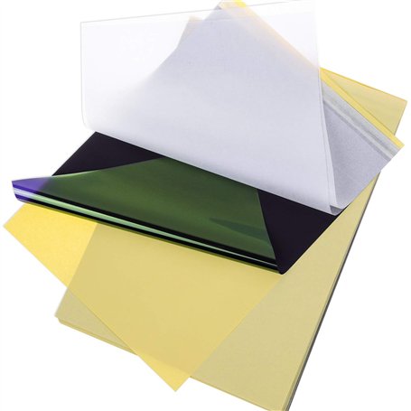 Cridoz – Lot de 35 feuilles de papier transfert pour tatouage format A4