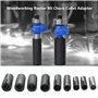 Bestgle Jeu de 9PCS Routeur Bits Collet Adaptateurs Pince de Serrage Mandrin Convertisseur Adaptateur Pour Outil de Machine de G
