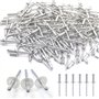 Lot de 100 Rivet Aveugles en Aluminium