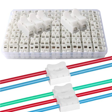QitinDasen 62Pcs Connecteur Ressort Rapide