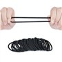 Meersee Lot de 100 élastiques à cheveux pour femme/fille - Bandeaux de queue de cheval - Chouchou Accessoires pour cheveux 4.5mm