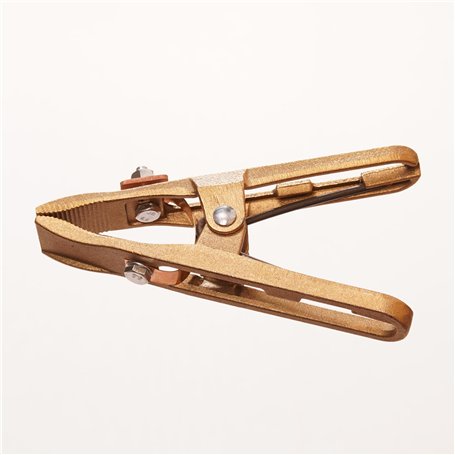 RONGJU Pince de terre de soudage de type A 300 A - En laiton - Pour différents types de machines à souder