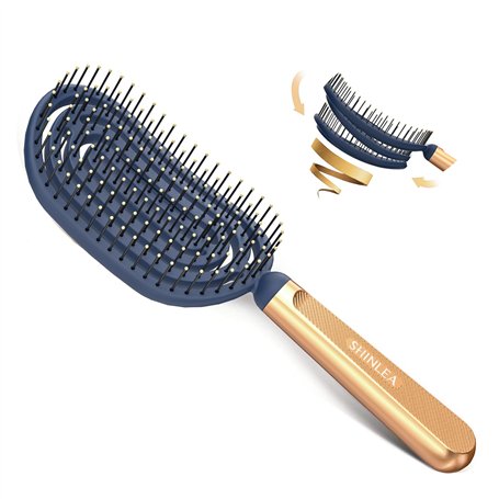 SHINLEA Brosse Cheveux Démêlante，Brosse à cheveux pour Femme