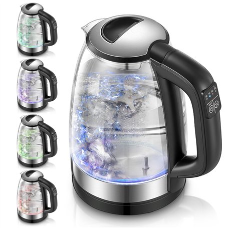 Bouilloire Électrique en Verre 1.7 L