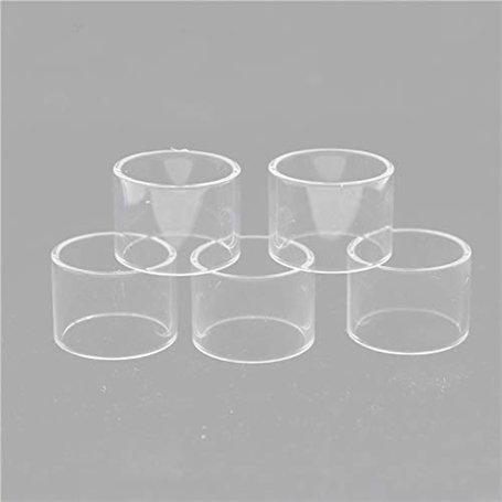 RUIYITECH Lot de 5 tubes en verre de rechange pour réservoir en verre Pyrex Digiflavor Siren 2 24 mm 4
