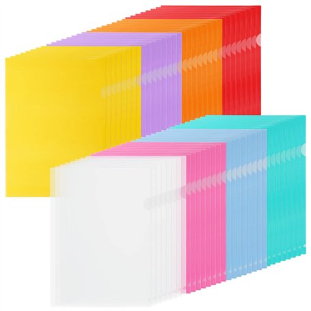 MIVIDE 64pcs Chemises Plastique