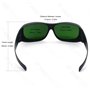FREEMASCOT Lunettes de protection laser professionnelles IPL 200 nm - 2000 nm - Longueur d'onde UV 400 - Pour beauté laser et pr