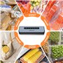 NXPZ Machine Sous Vide Alimentaire, Appareil de Cuisson et Conservation sous Vide avec 50 Sacs Réutilisables - Soudeuse sous Vid