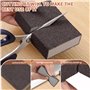 Lot de 8 éponges abrasives - Grain 36/60/80/100/120/150/180/220 - Bloc de ponçage - Blocs de ponçage réutilisables - Blocs de po