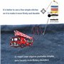 Lot de 14 Écussons thermocollants ou à coudre pour enfants, motifs bus, voiture de course, camion de pompiers, voiture, idéal po