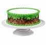 Ruban pour gâteaux Pixel Gras comestible - 4 pièces de 24cm x 5cm adapté aux gâteaux jusqu'à 30 cm à manger avec - décoration cr