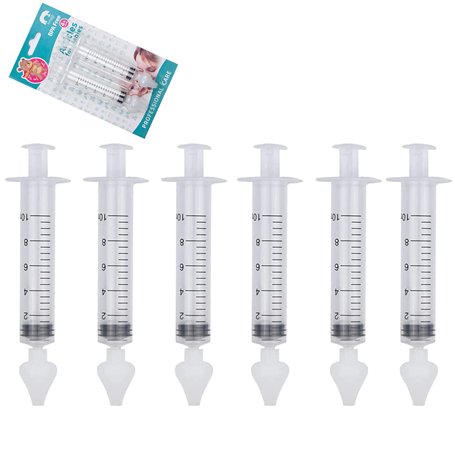 6 Pièces Aspirateur Nasal Bébé 10ML