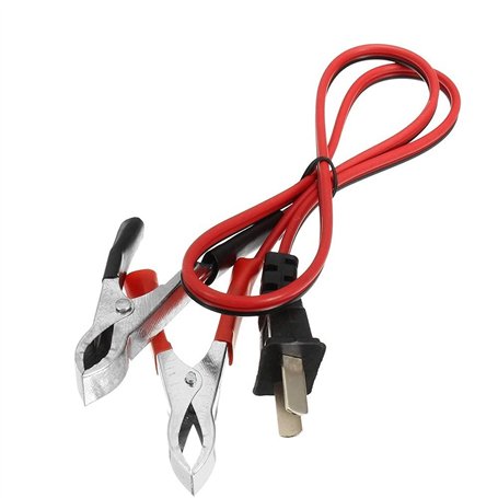 BAQI 1 pcs DC 12V 0.7M / 2.3ft Générateur Cordon De Charge Câble Câble Clip pour Yamaha ET950 Générateurs