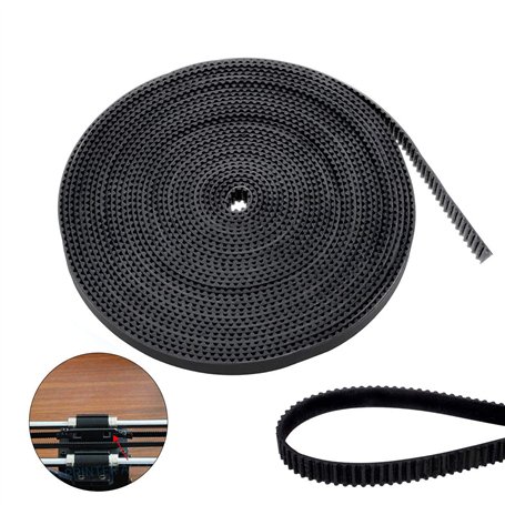OZUAR 5 metres GT2 6 mm Largeur 2 mm courroie de distribution pour imprimante 3D