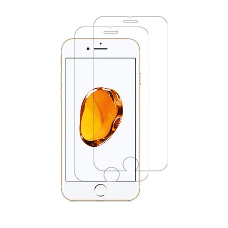 WEOFUN Verre Trempé pour iPhone 6 Plus/6S Plus/7 Plus/8 Plus (Lot de 2),Film Protection écran Compatible avec iPhone 6 Plus/6S P