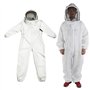 Milageto Combinaison D'Apiculture avec Chapeau Détachable, Costume de D'Apiculteur Totale pour Unisexe, Apiculteur Professionnel
